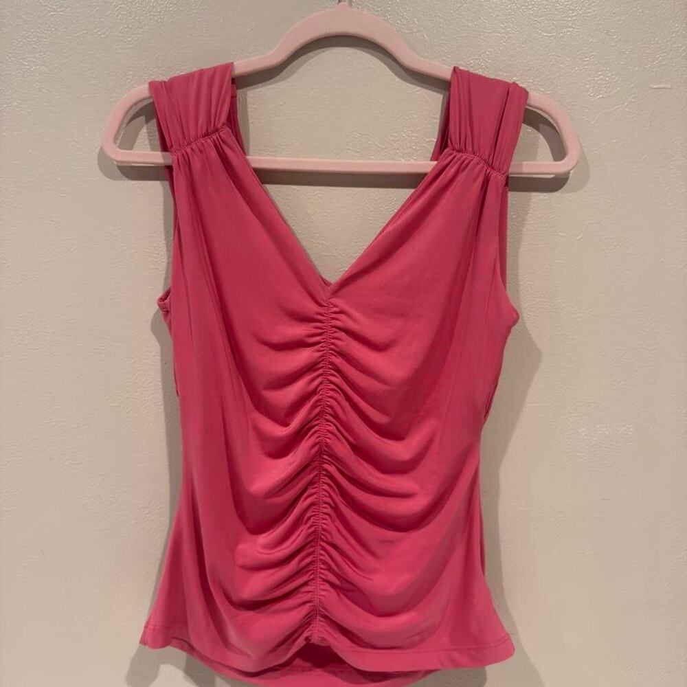 vintage forever 21 Barbie pink top.